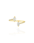 Xaviera - Double Marquise Wrap Ring