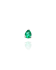 Susi - Pear Emerald Piercing