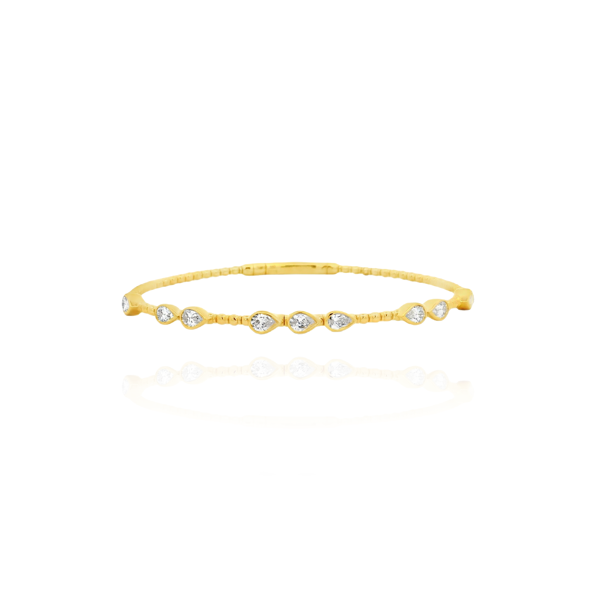 Maya - Pear Flexible Bangle