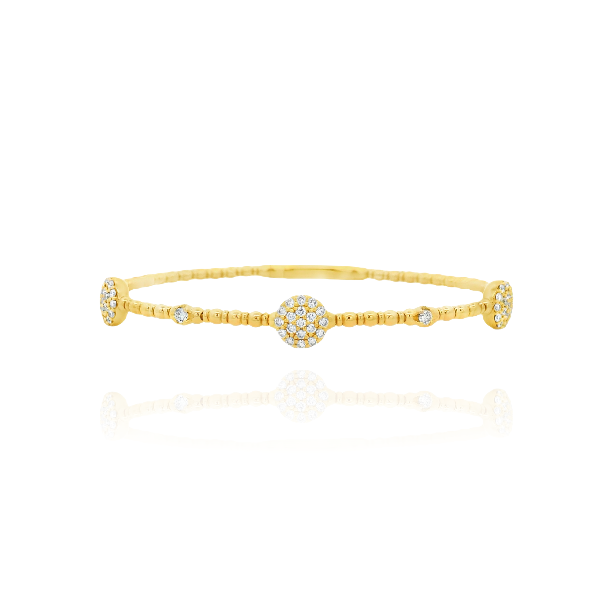 Regi New Pave Round Bangle