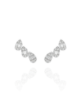 Noa- Climber Pear Cluster Earring