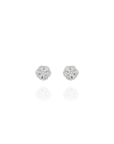 Dori - Mini Diamond Flower Earrings