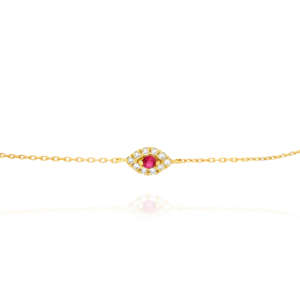 Luci - Ruby Eye Bracelet