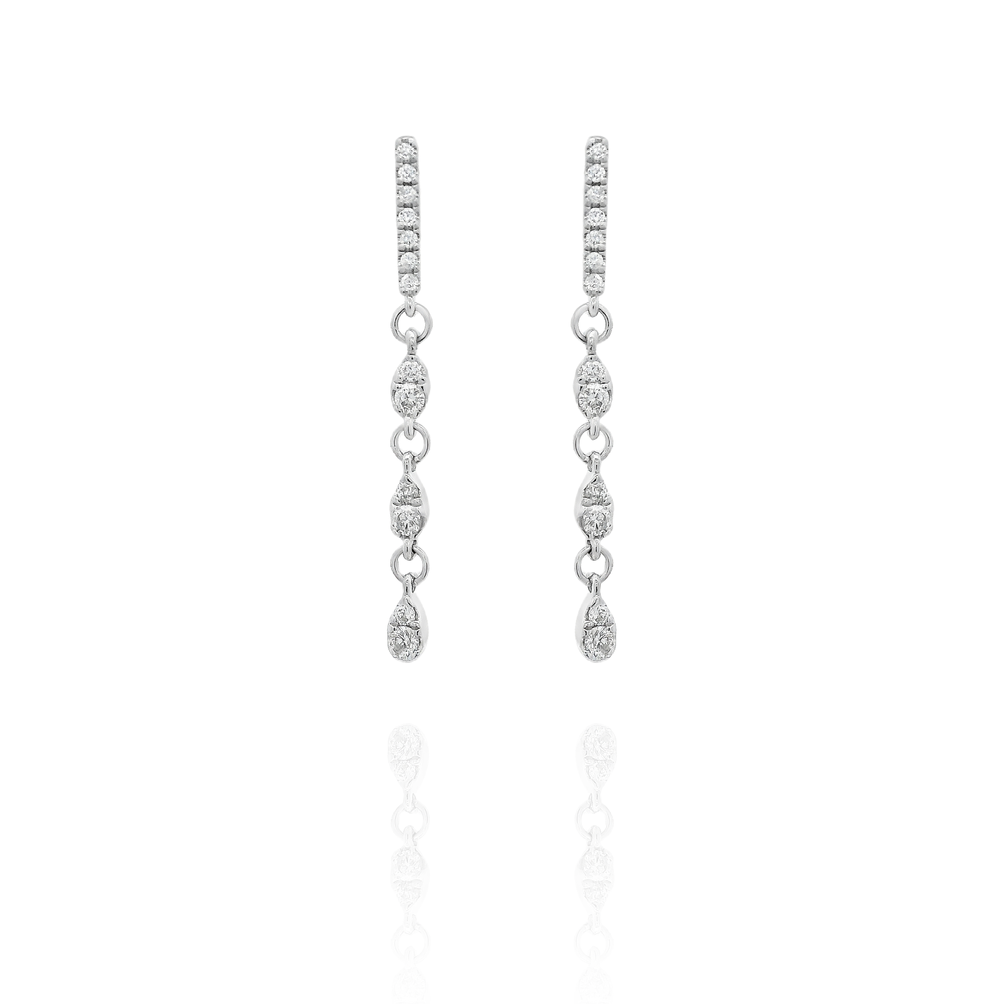 Lena - Pear Chain Diamond