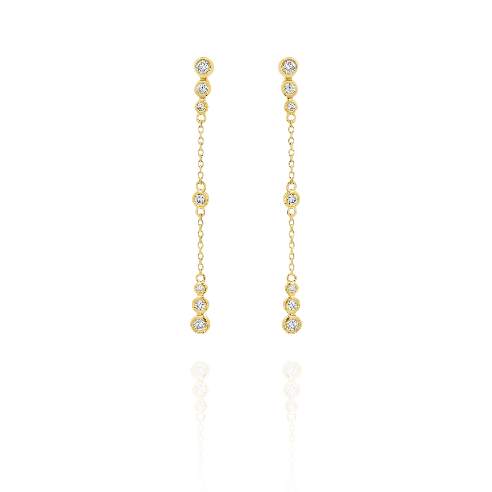Daria - Bezel 7 Diamond Chain