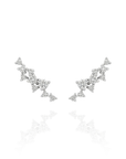 Nicoleta Mini Climber Earrings