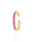 Nina - Pink Sapphire Ear cuff
