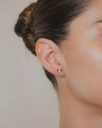 Ofelia - 2 Sapphires & 1 Diamond Piercing