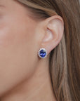 Lady D Tanzanite Earrings