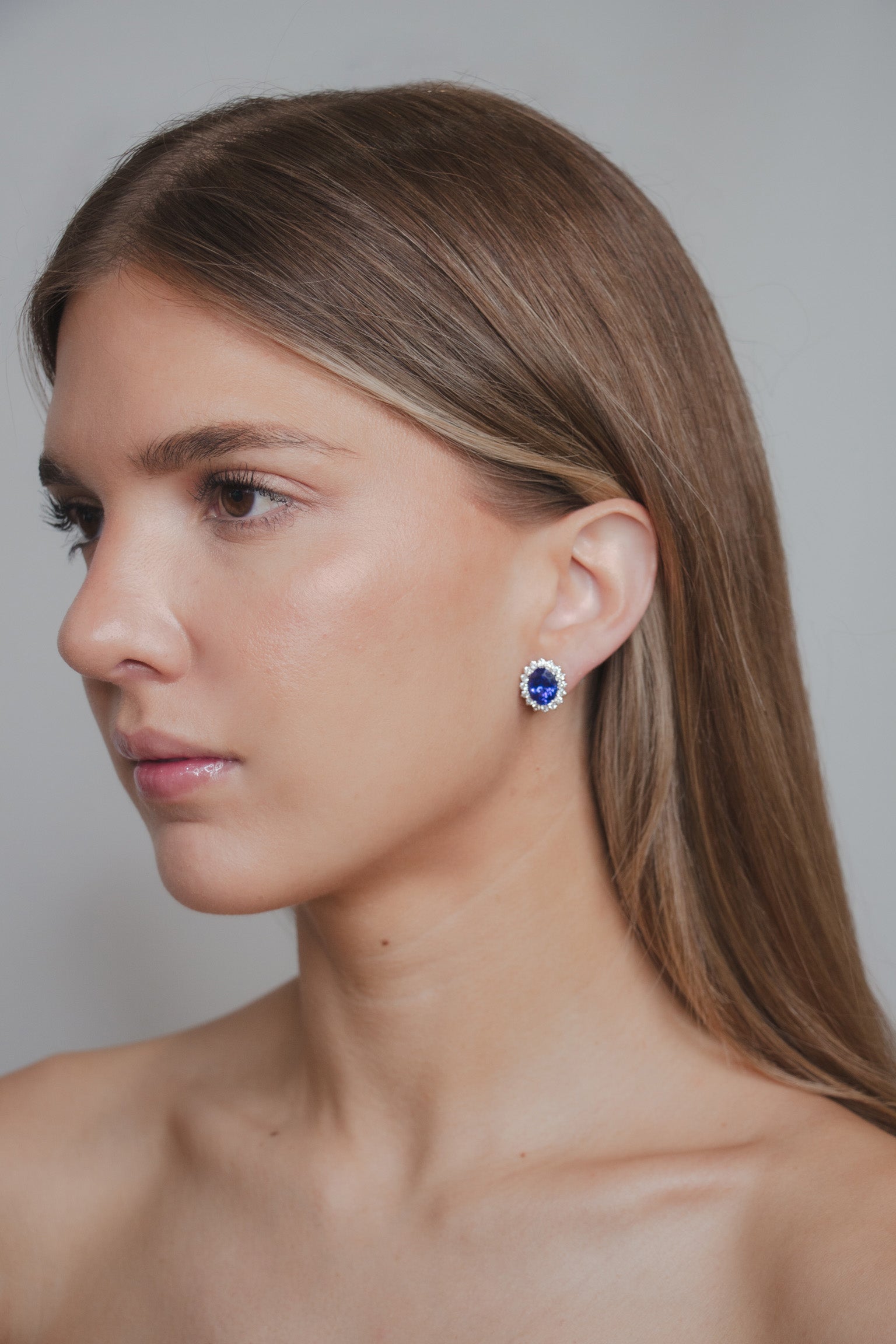 Lady D Tanzanite Earrings