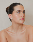 Cluster Flower Petals Earring