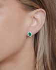 Lady D Emerald Earrings