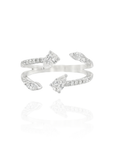 Andy Wrap Pear and Marquise Ring