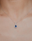 Lady D Sapphire Pendant