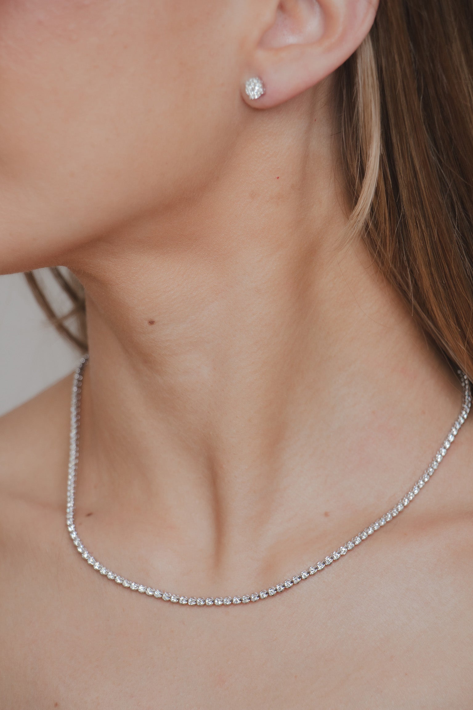 Janne - Tennis Necklace Buttercup