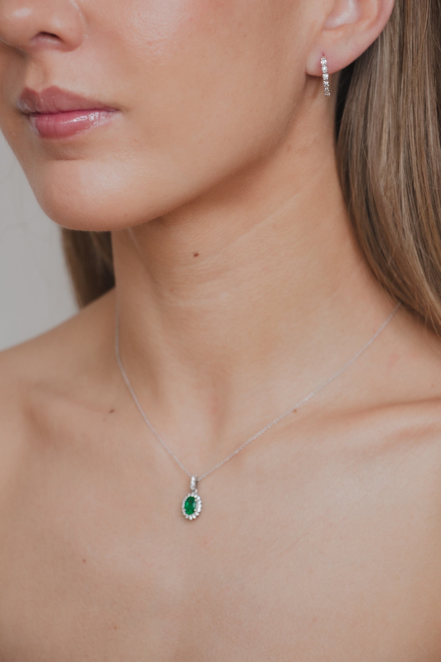 Lady D Emerald Pendant