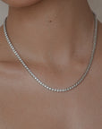 Heidi - Tennis Necklace Illusion
