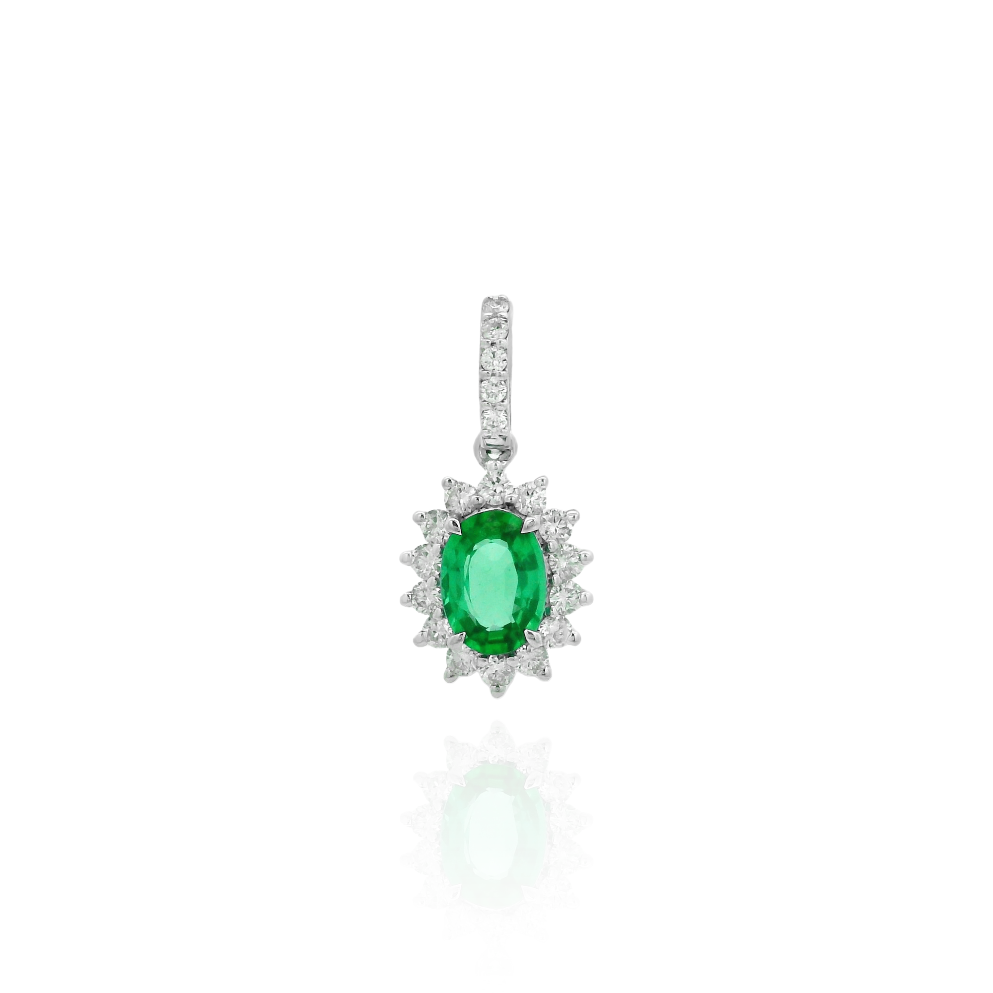 Lady D Emerald Pendant