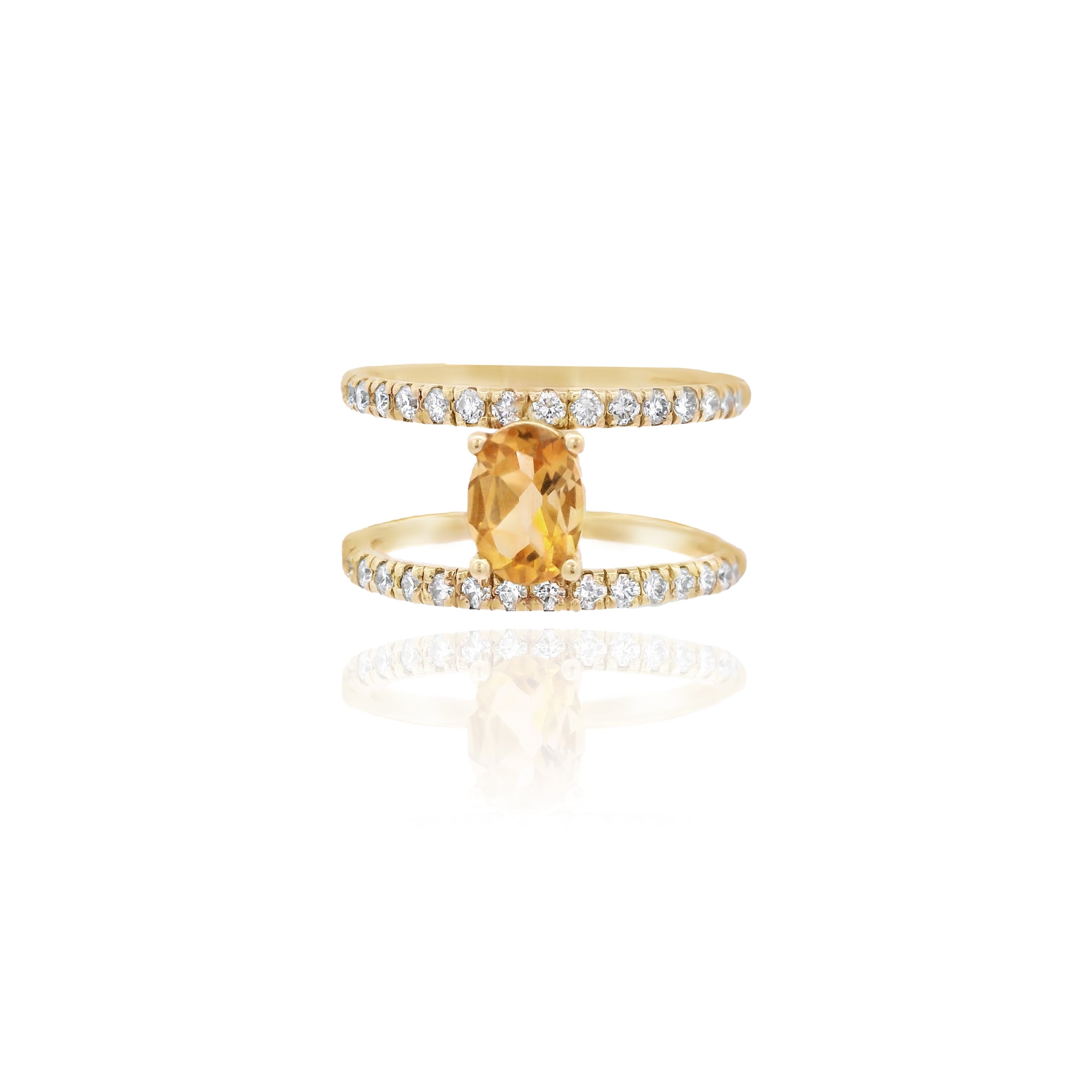 Sara - Yellow Sapphire Ring
