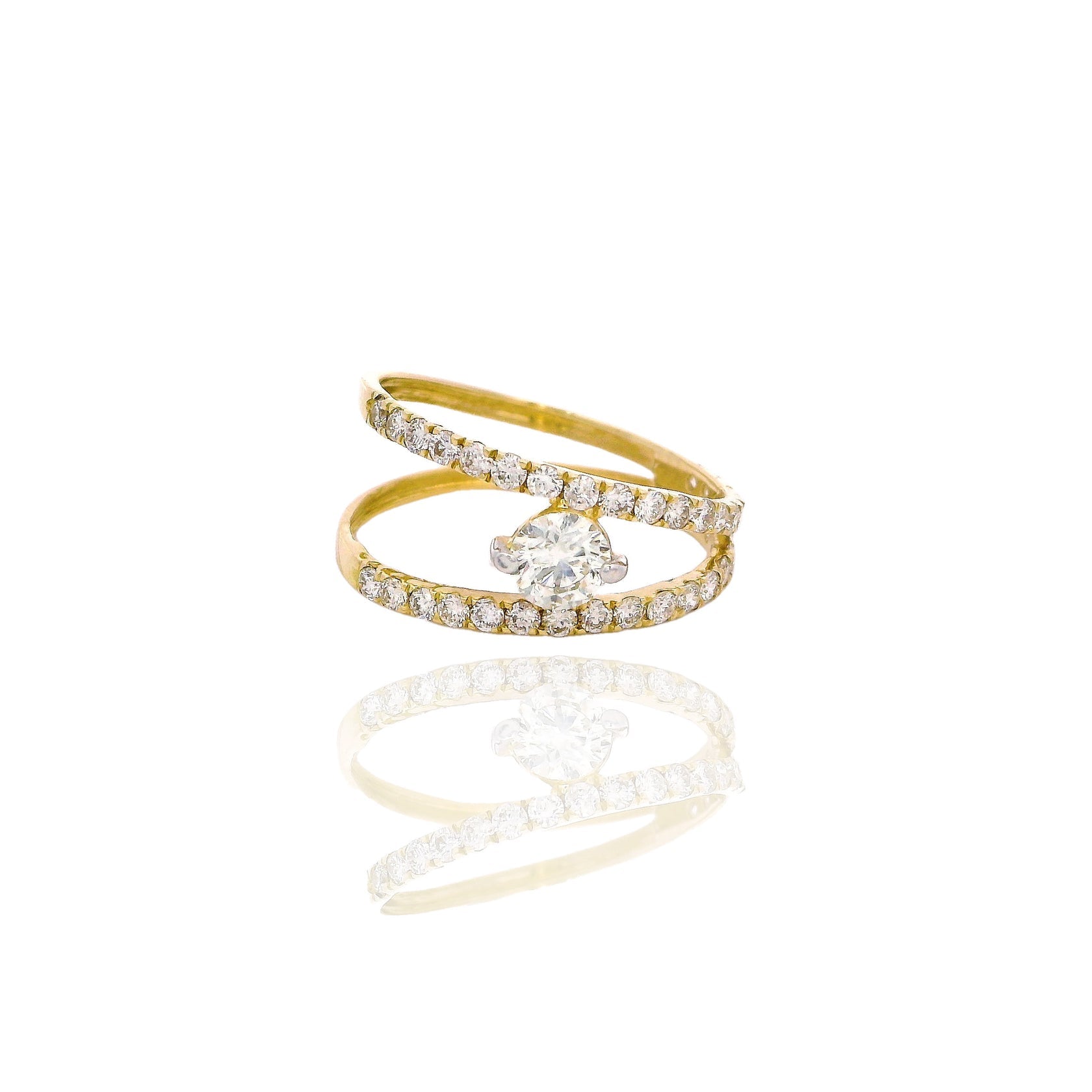 Vento - Solitaire Round Diamond Ring
