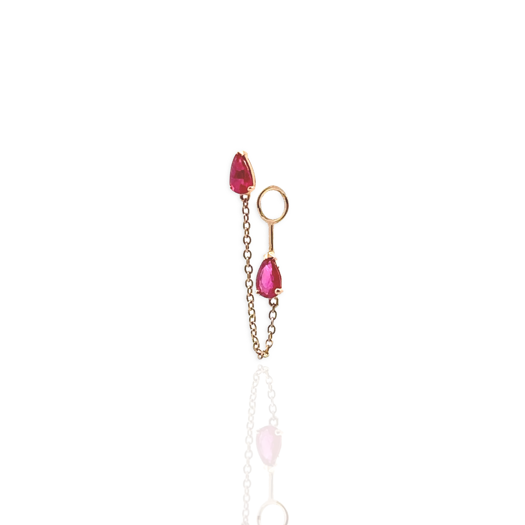 Ruby Chain Piercing