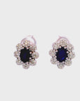Kai - Sapphire Floral Earring