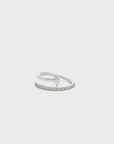 Meli - Single Marquise Diamond Wrap Ring