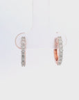 Classic Diamond Hoops