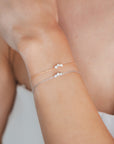 Renee - 3 Diamond Bracelet
