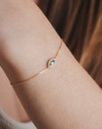 Luci - Emerald Eye Bracelet
