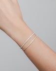 Barbara - Flexible Diamond Bangle