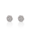 Margot - Flower Diamond Stud
